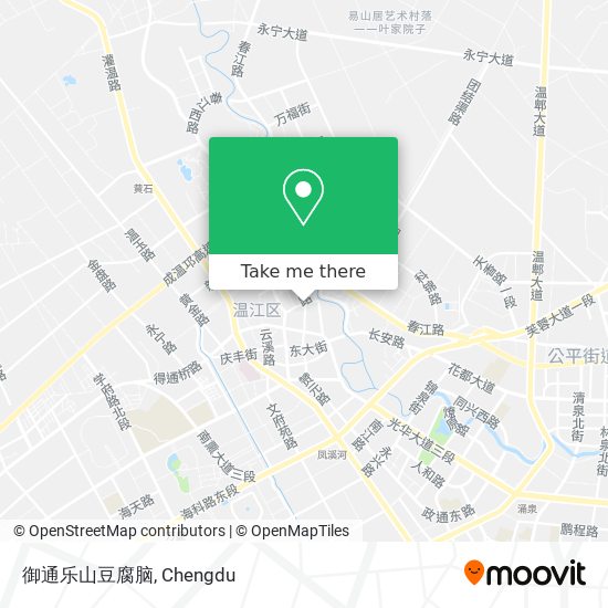 御通乐山豆腐脑 map