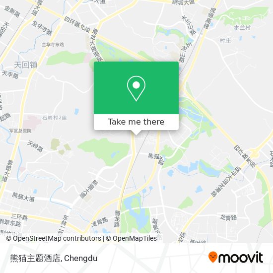 熊猫主题酒店 map