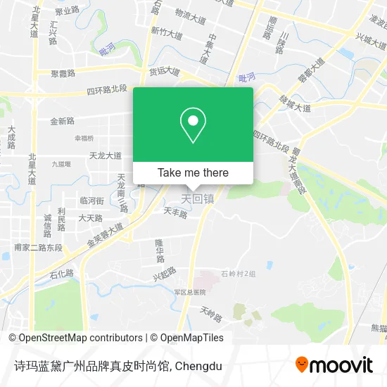 诗玛蓝黛广州品牌真皮时尚馆 map