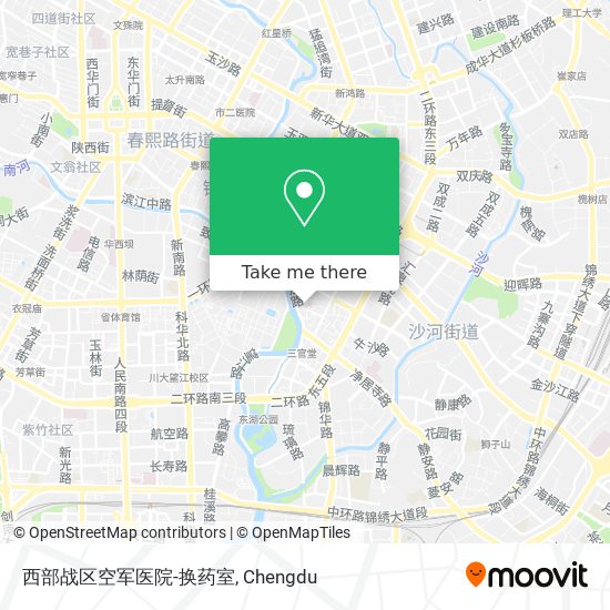 西部战区空军医院-换药室 map