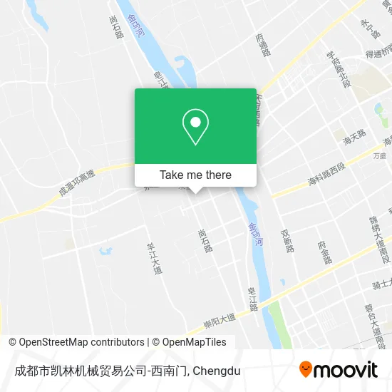 成都市凯林机械贸易公司-西南门 map