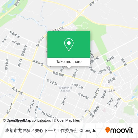 成都市龙泉驿区关心下一代工作委员会 map