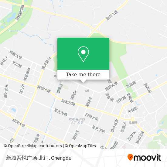 新城吾悦广场-北门 map