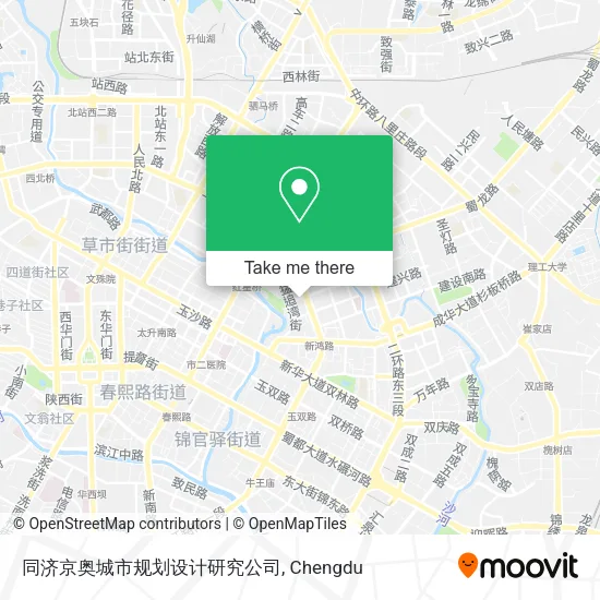 同济京奥城市规划设计研究公司 map
