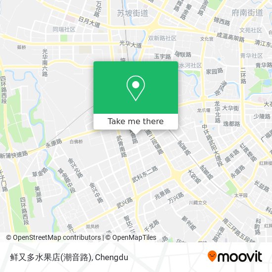 鲜又多水果店(潮音路) map