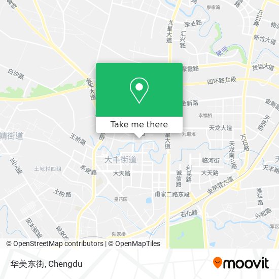 华美东街 map