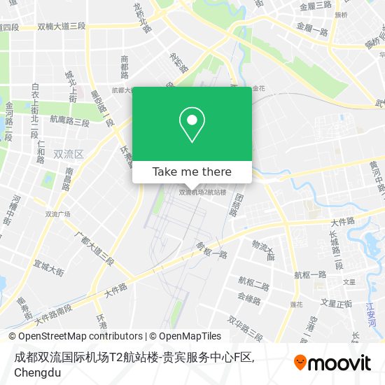 成都双流国际机场T2航站楼-贵宾服务中心F区 map
