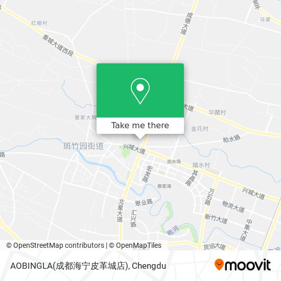 AOBINGLA(成都海宁皮革城店) map