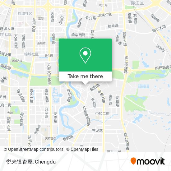 悦来银杏座 map