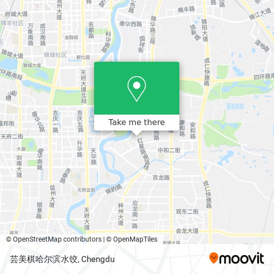芸美棋哈尔滨水饺 map