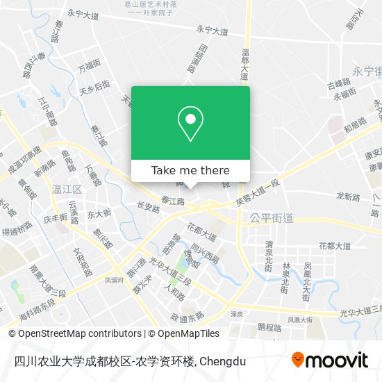 四川农业大学成都校区-农学资环楼 map