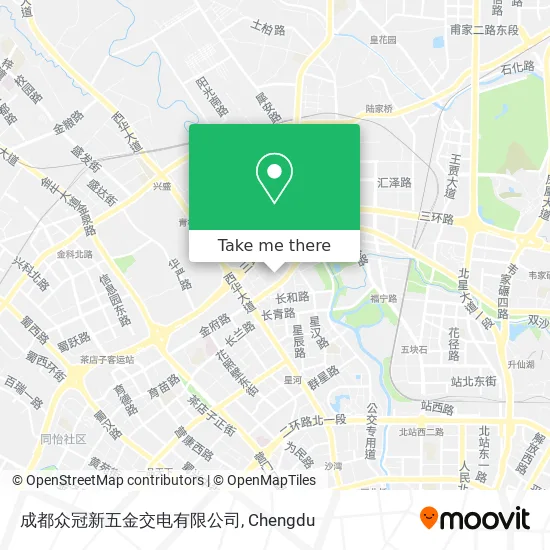 成都众冠新五金交电有限公司 map