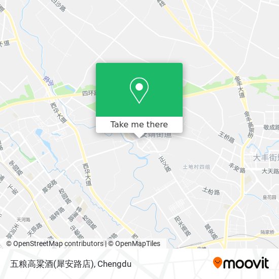 五粮高粱酒(犀安路店) map