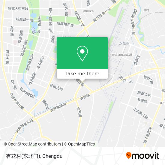 杏花村(东北门) map