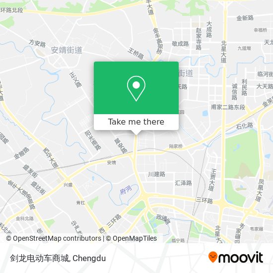 剑龙电动车商城 map