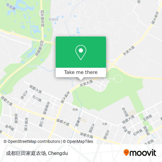 成都巨田家庭农场 map