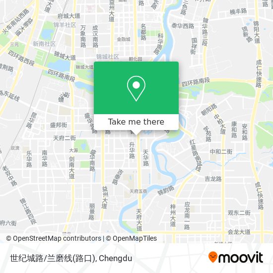 世纪城路/兰磨线(路口) map