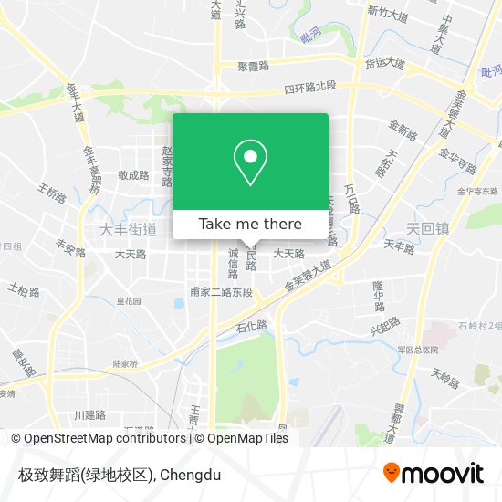极致舞蹈(绿地校区) map