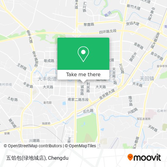 五馅包(绿地城店) map