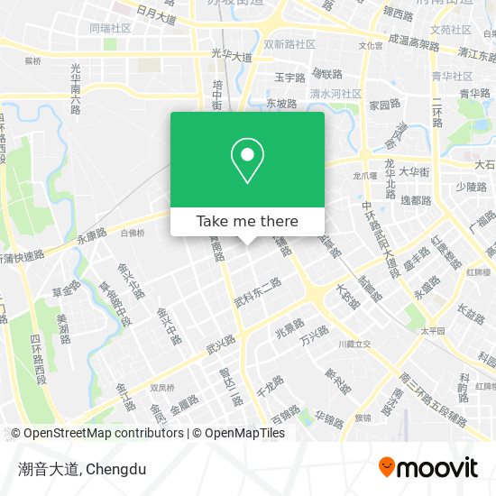 潮音大道 map