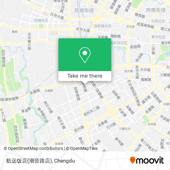 航远饭店(潮音路店) map