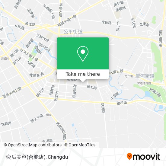 奕后美容(合能店) map