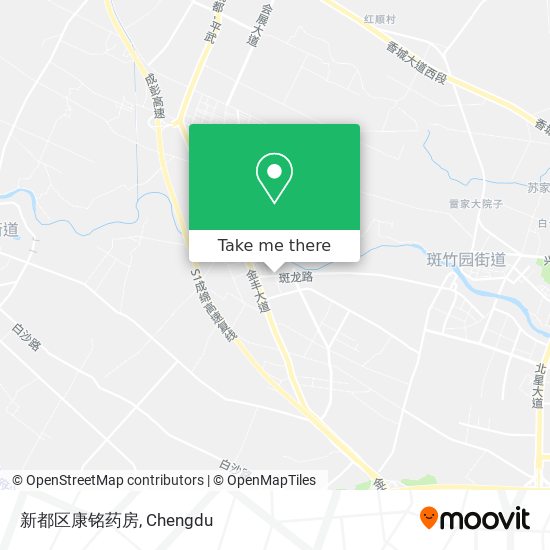 新都区康铭药房 map
