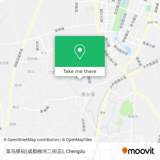 菜鸟驿站(成都柳河二街店) map