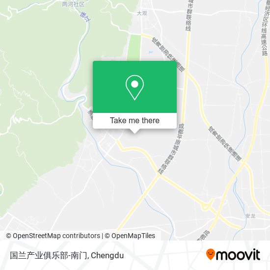 国兰产业俱乐部-南门 map