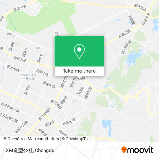 XM造型公社 map