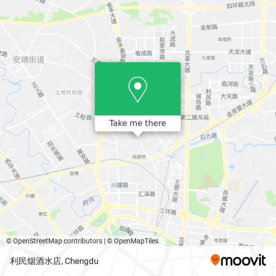 利民烟酒水店 map