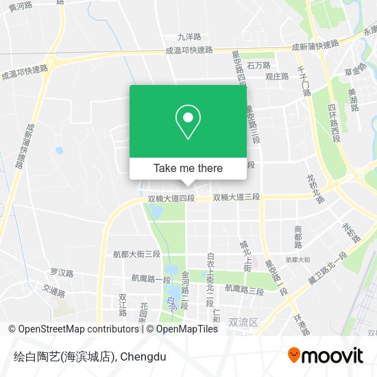 绘白陶艺(海滨城店) map