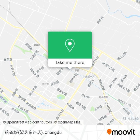 碗碗饭(望丛东路店) map