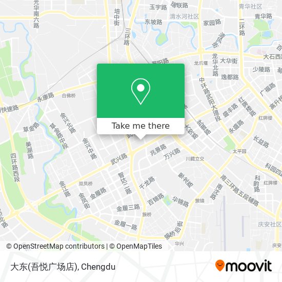 大东(吾悦广场店) map