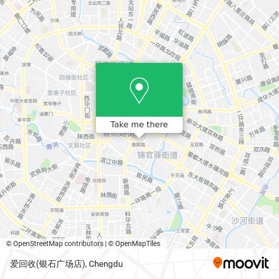 爱回收(银石广场店) map