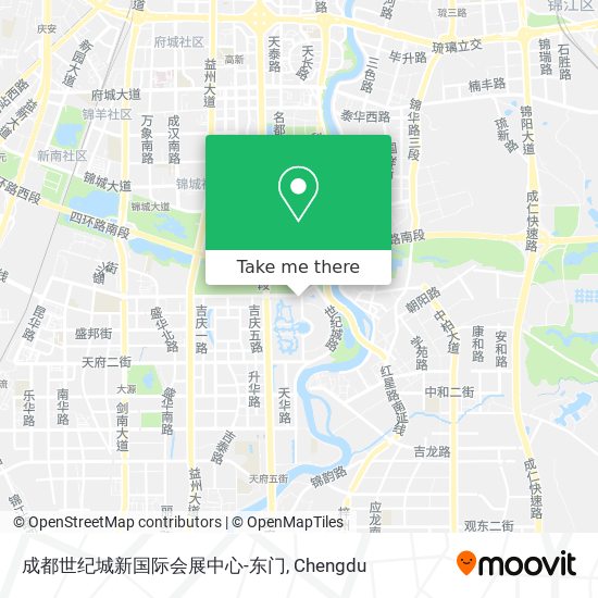 成都世纪城新国际会展中心-东门 map