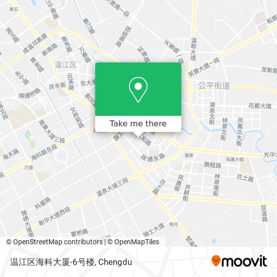 温江区海科大厦-6号楼 map