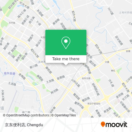 京东便利店 map