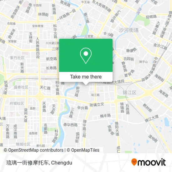 琉璃一街修摩托车 map