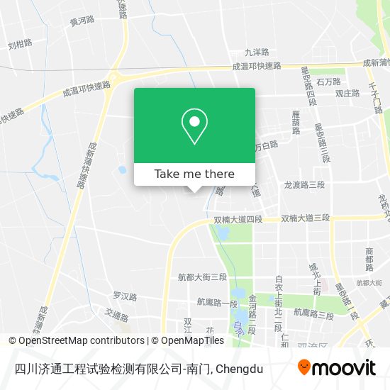 四川济通工程试验检测有限公司-南门 map