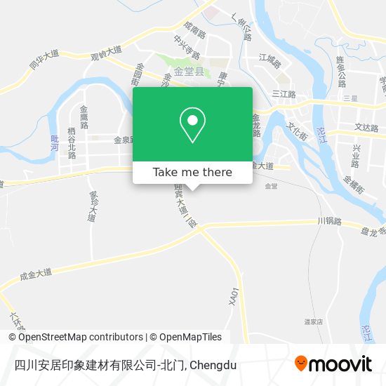 四川安居印象建材有限公司-北门 map