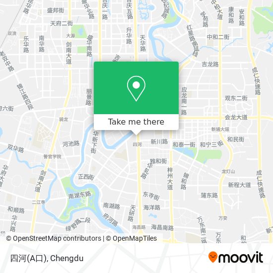 四河(A口) map