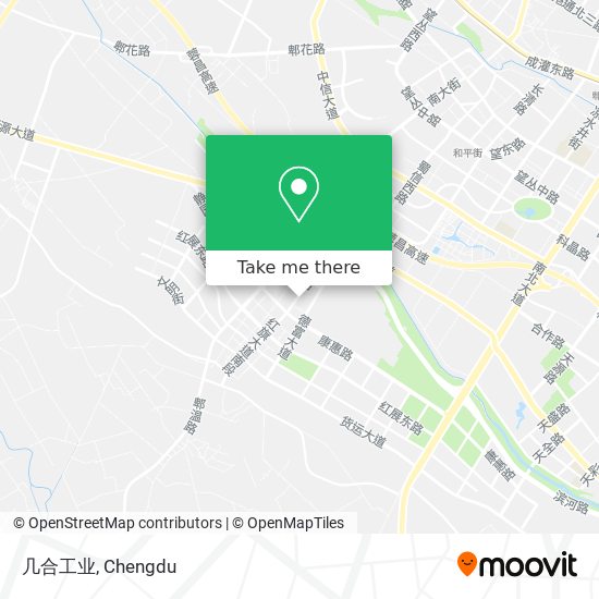 几合工业 map