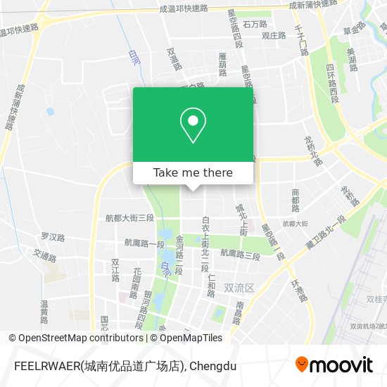 FEELRWAER(城南优品道广场店) map