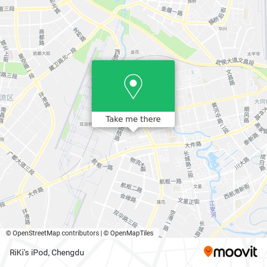 RiKi's iPod map