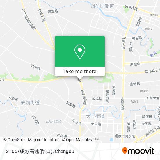 S105/成彭高速(路口) map