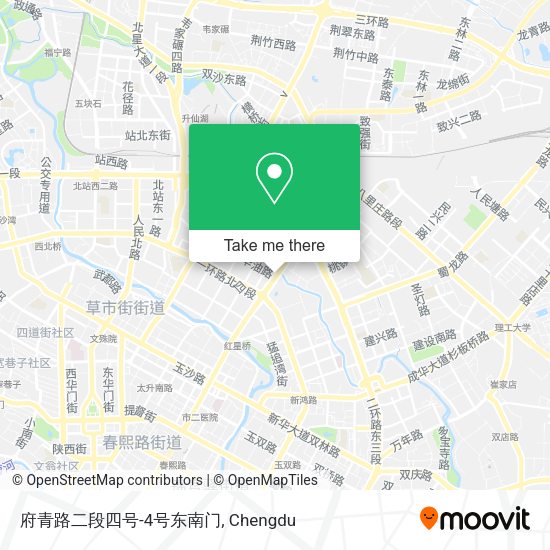 府青路二段四号-4号东南门 map