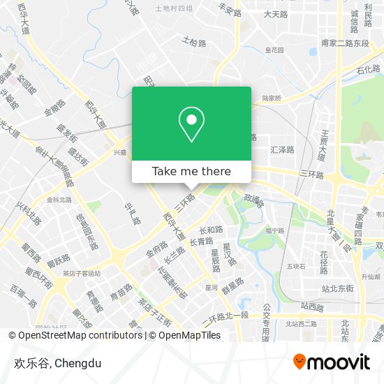 欢乐谷 map