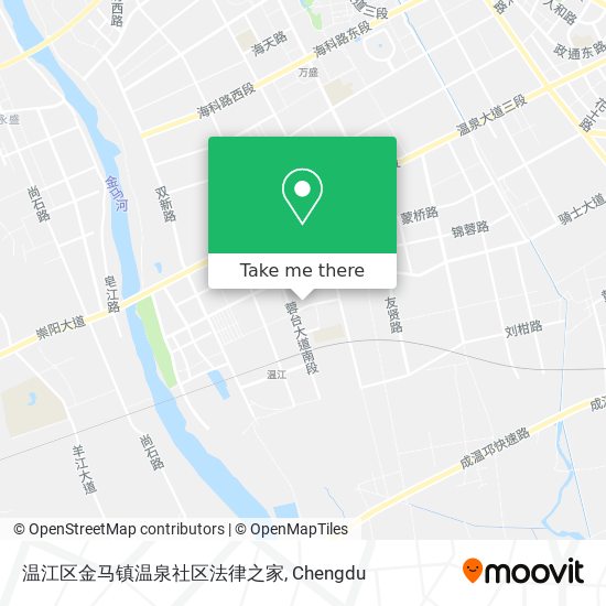 温江区金马镇温泉社区法律之家 map