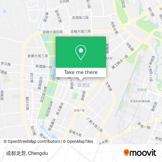 成都龙普 map